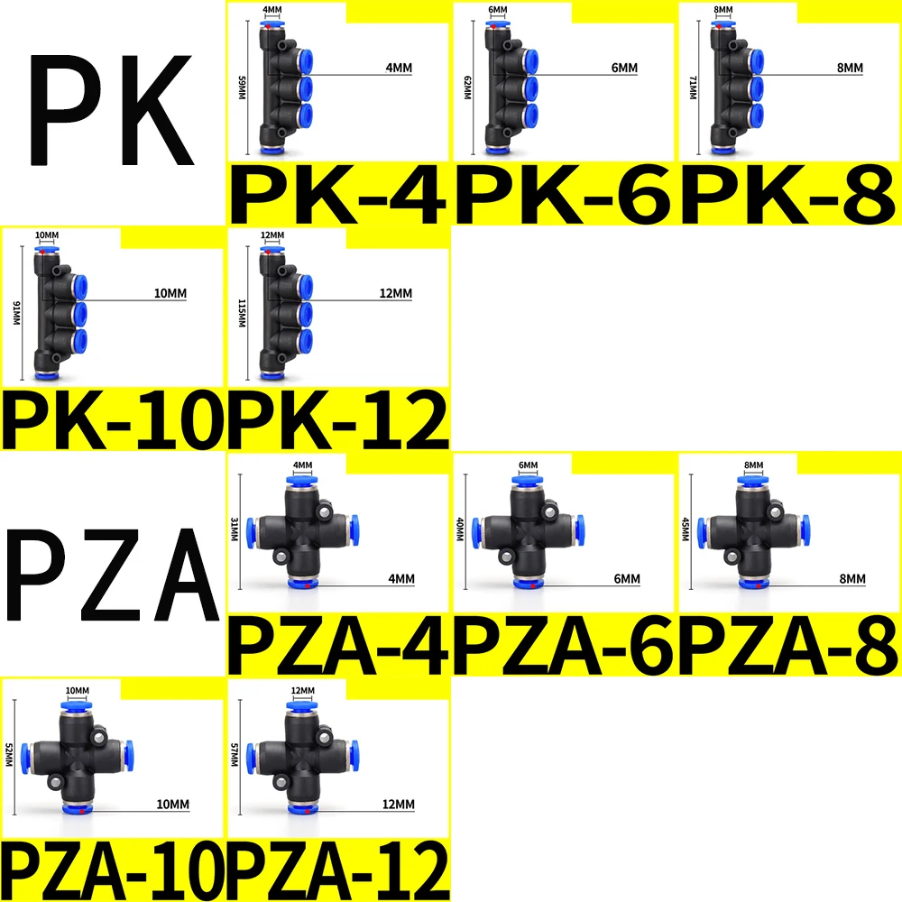 Пневматический соединитель py pe pu pv pm pza pk sa hvff - Фотография_4