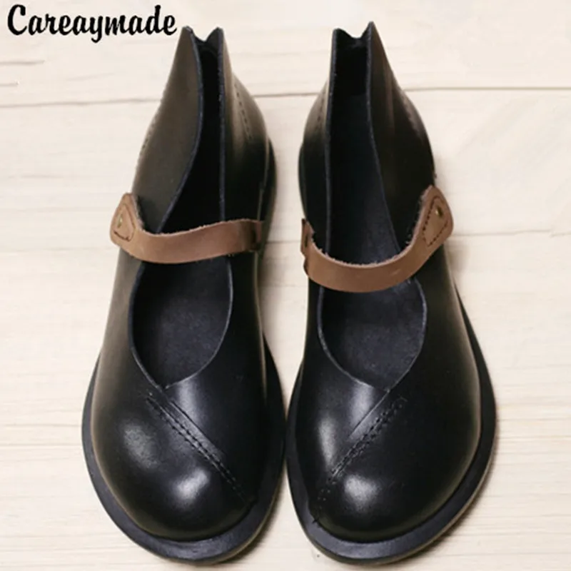 Женские короткие мотоциклетные туфли careaymade