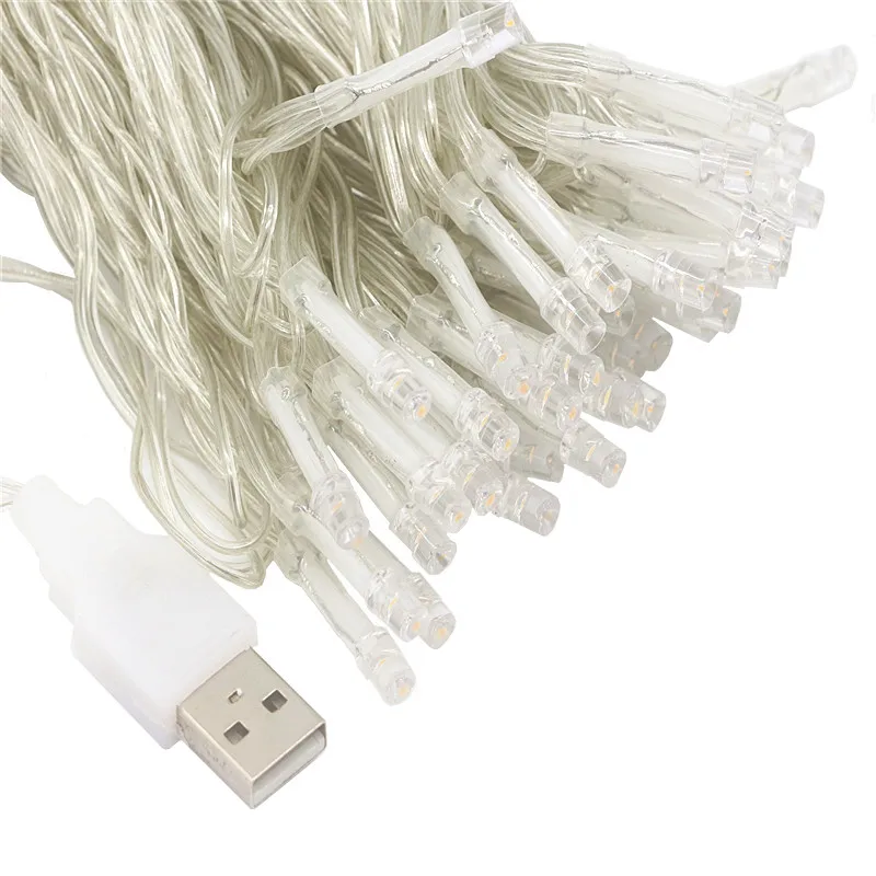 Dc 5 в usb rgb светодиодные гирлянды