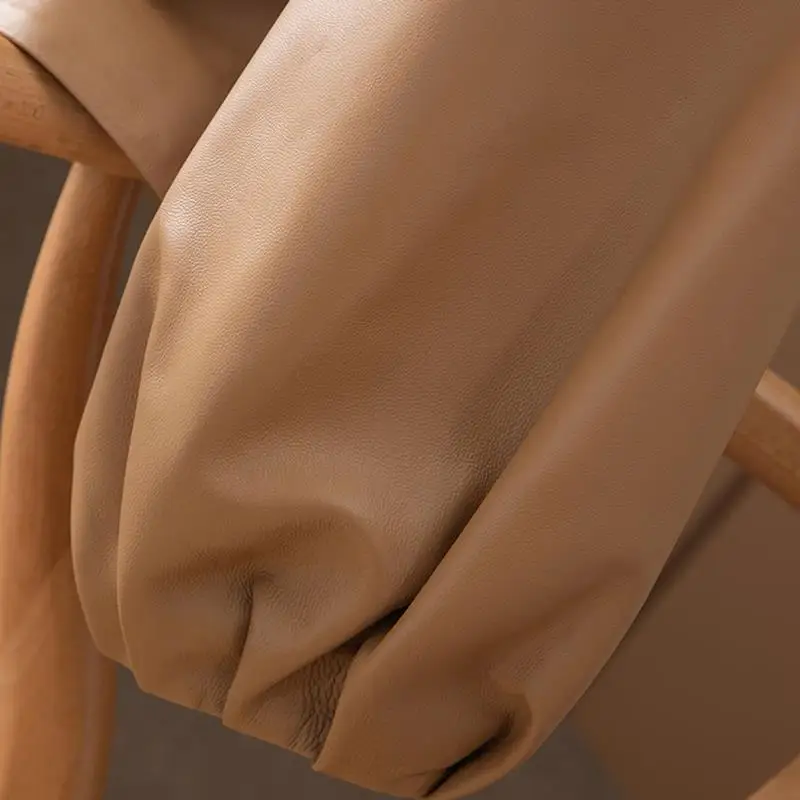 Куртка женская короткая из экокожи - Фотография_4