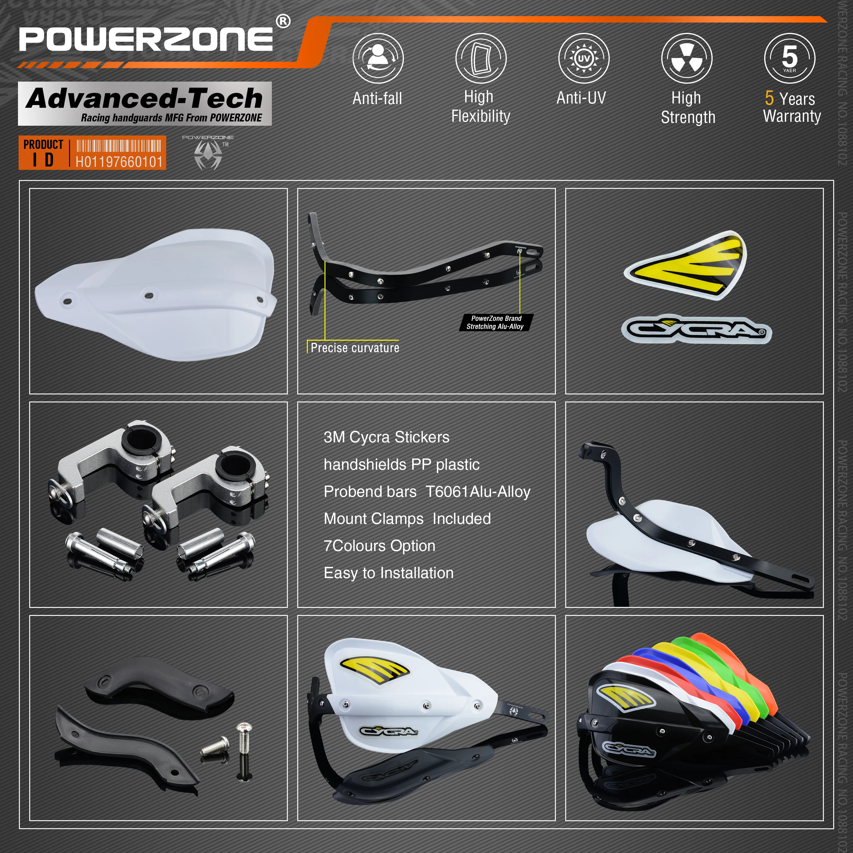 Ручки powerzone probend для honda - Фотография_6