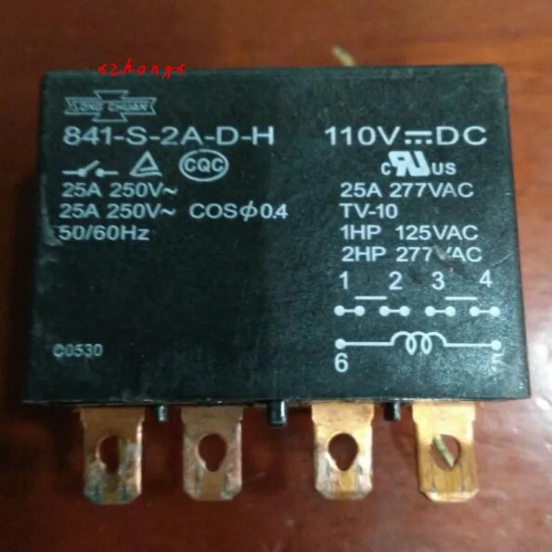 Реле 841-s-2a-d-h 110vdc