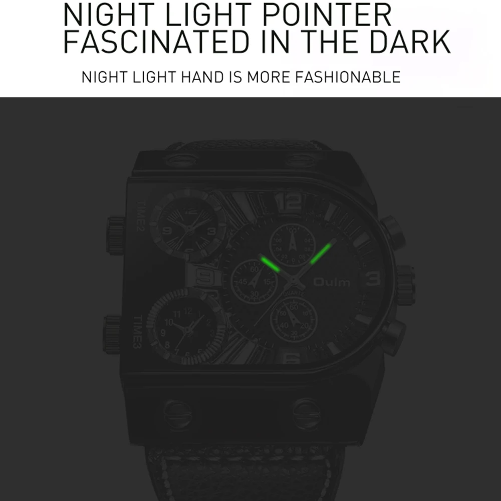 Часы мужские кварцевые с несколькими - Фотография_3