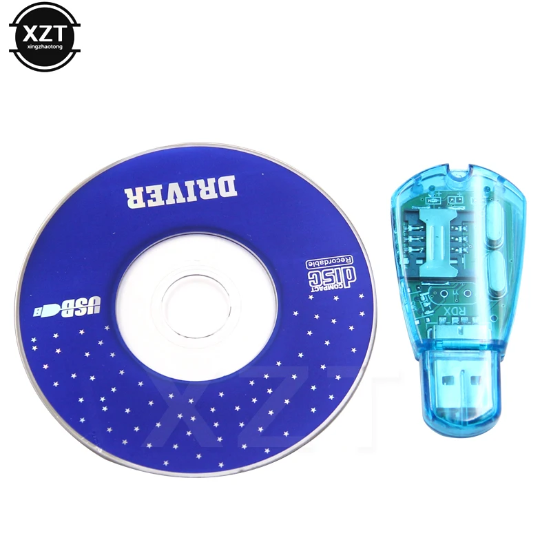 Синий usb-разъем устройство чтения