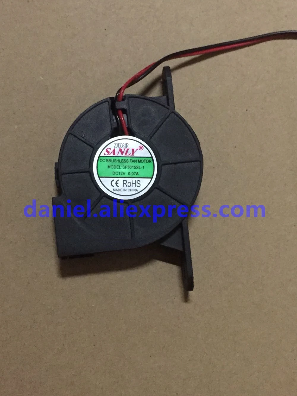 Вентилятор охлаждения sanly sf5015sl-1 12v 0