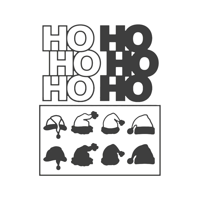 Hohoho с рождественской шляпой - Фотография_3