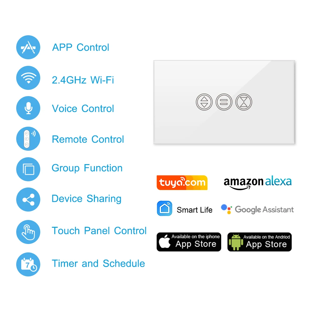 Tuya smart life переключатель штор - Фотография_2