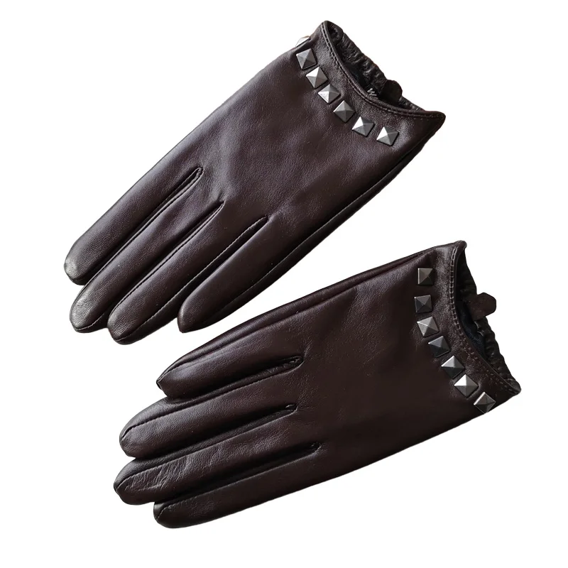 Перчатки из натуральной кожи шелковистые - Фотография_5