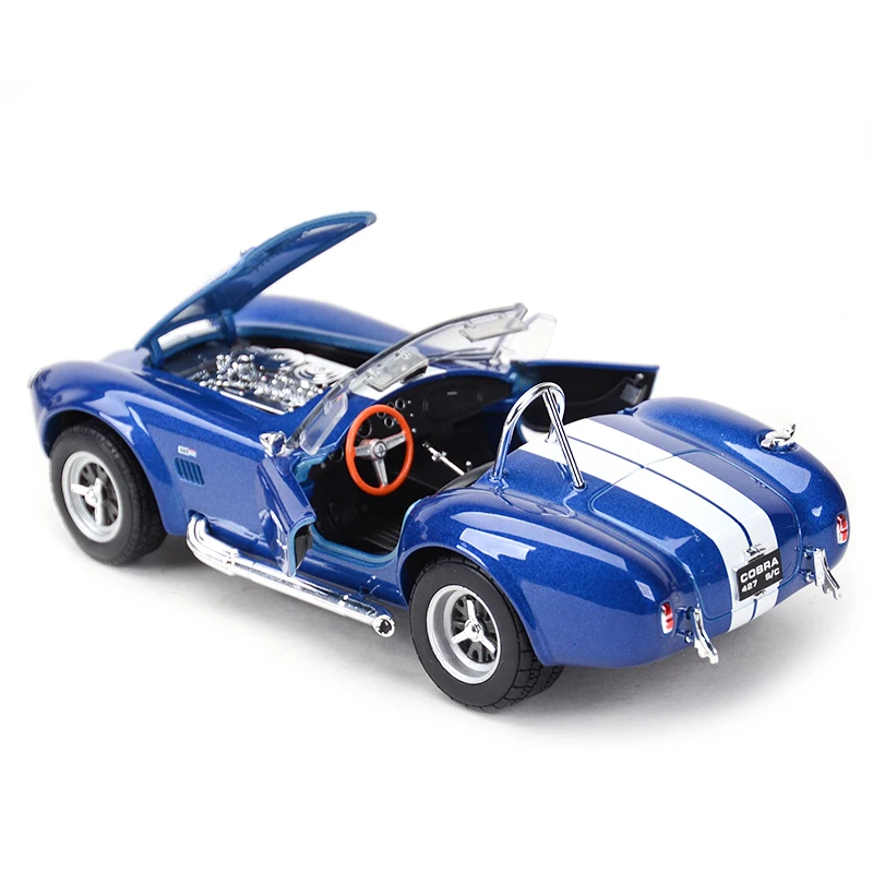 Классический автомобиль welly 1:24 1965 shelby cobra 427 - Фотография_4