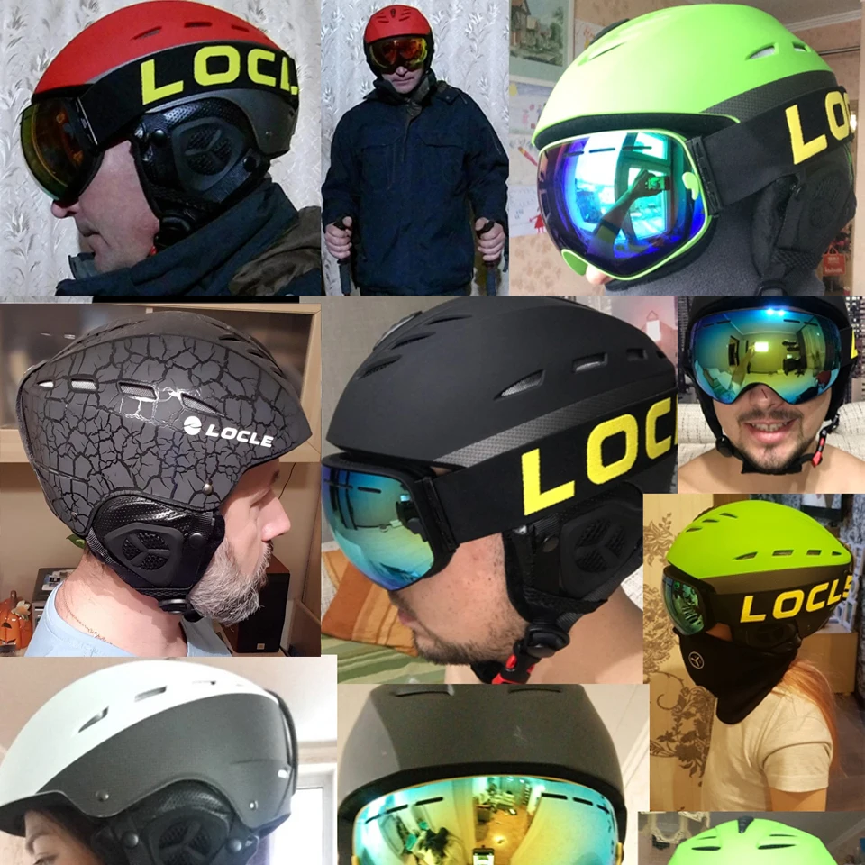 Locle мужской лыжный шлем для женщин и детей - Фотография_6