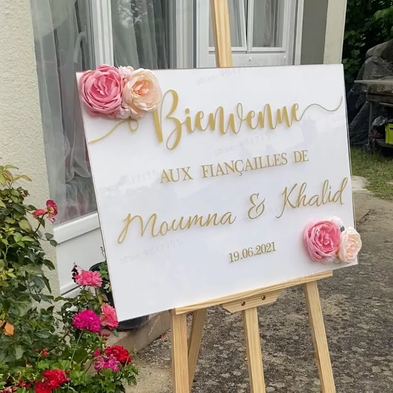 Mariage свадебный знак приветствия