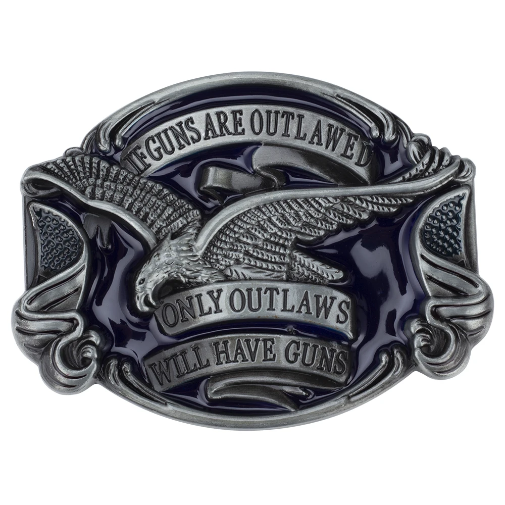 Удобная пряжка для ремня с узором орла