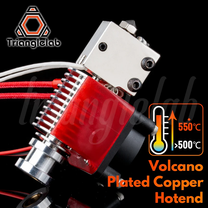 Trianglelab медный hotend с вулканным покрытием