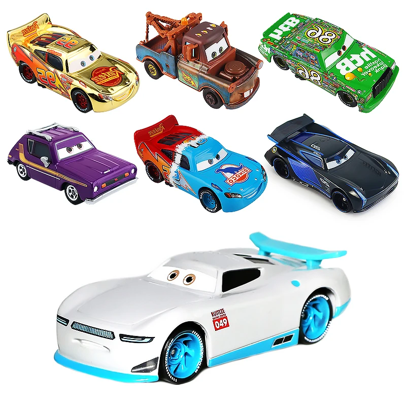 Disney pixar cars 2 3 молния маккуин мак джексон шторм рамирез 1