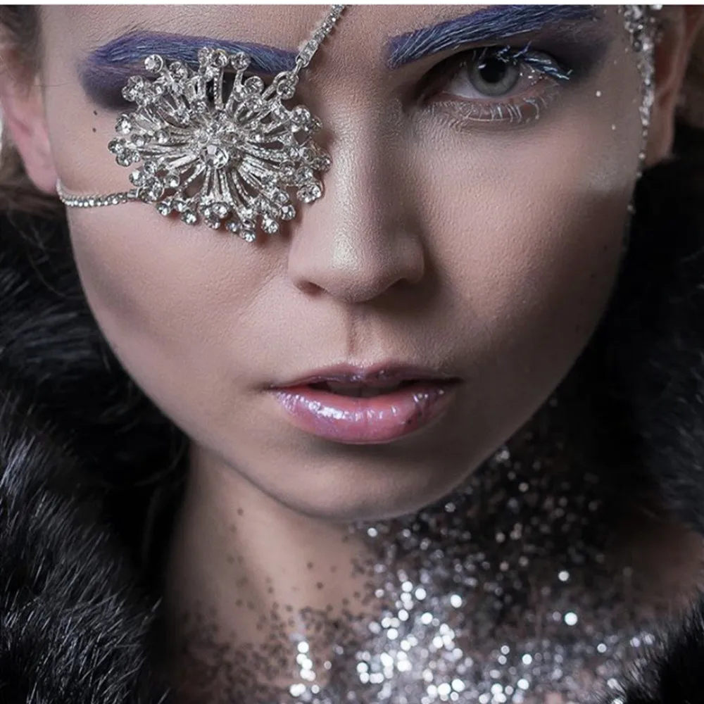 Унисекс, роскошные патчи стразы для глаз - Фотография_6