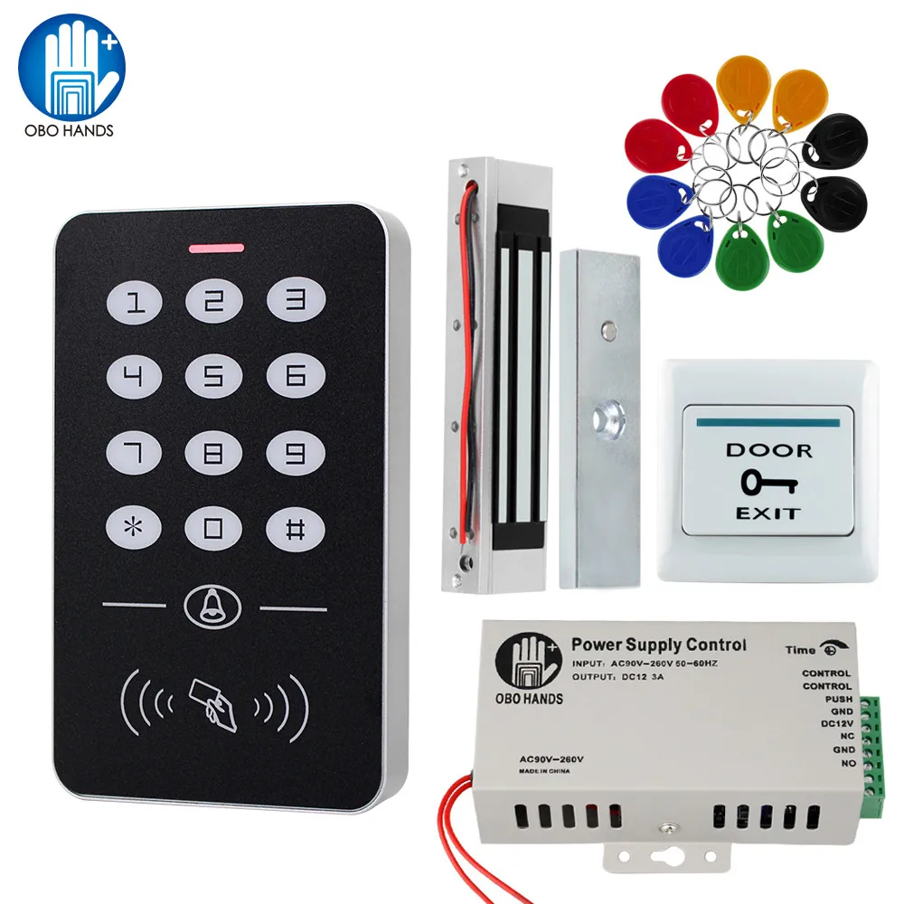 Комплект rfid-клавиатуры obo hands система контроля допуска к двери