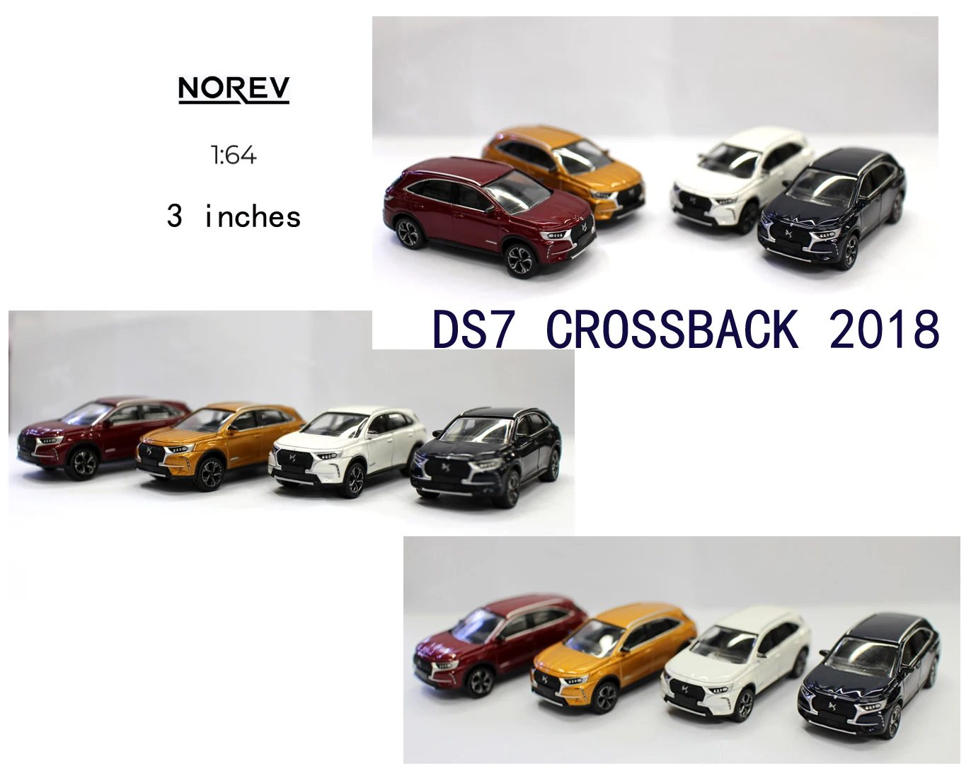 Ds7 crossback 2018 литая игрушечная - Фотография_6