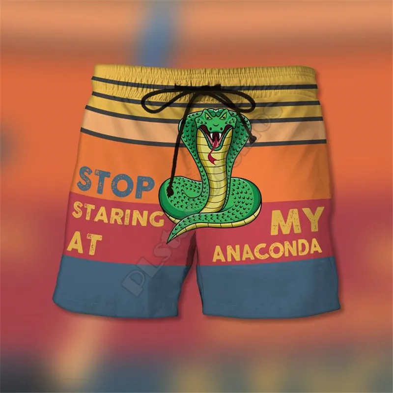 Plstar cosmos летние повседневные шорты stop staring at my anaconda