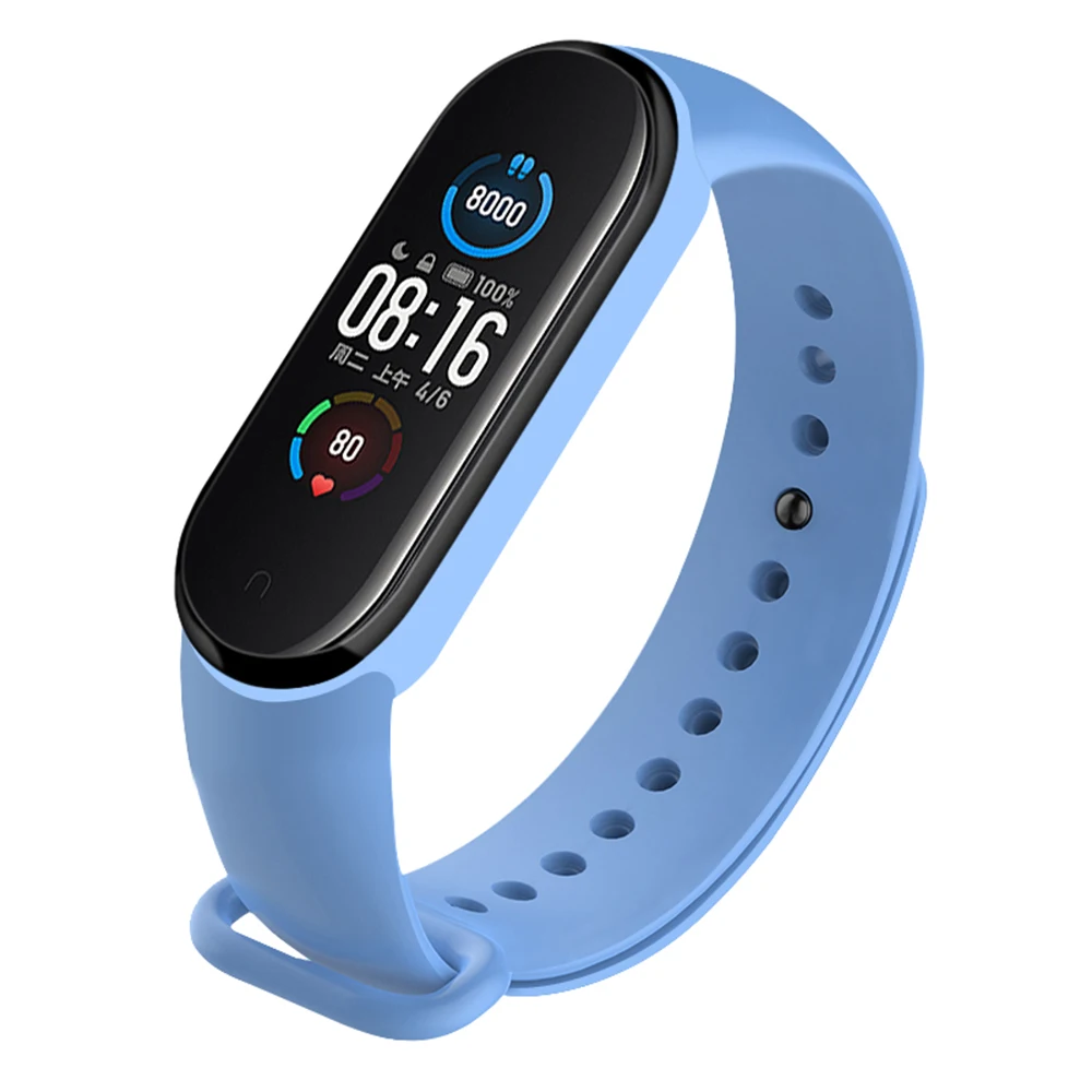 Ремешок для часов xiaomi mi band 7 6 5 4 3 - Фотография_4