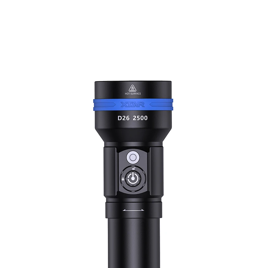 Xtar d26 2500 фонарик для дайвинга - Фотография_5