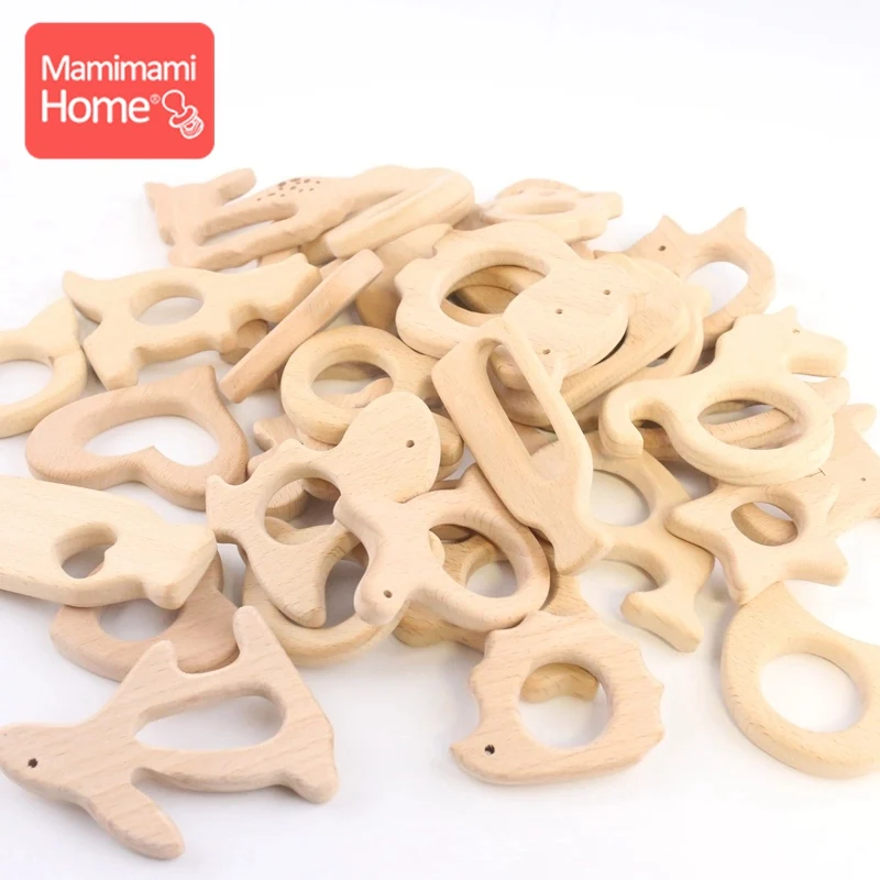 Деревянный прорезыватель для зубов mamihome - Фотография_5