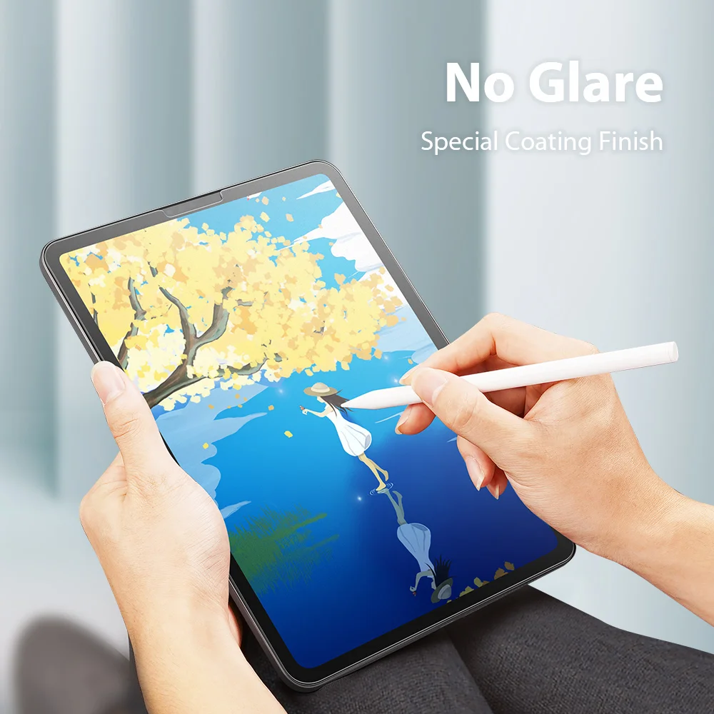 На ощупь экран для ipad 10th gen 11th pro 11in air 2 3 4 5 9 - Фотография_4