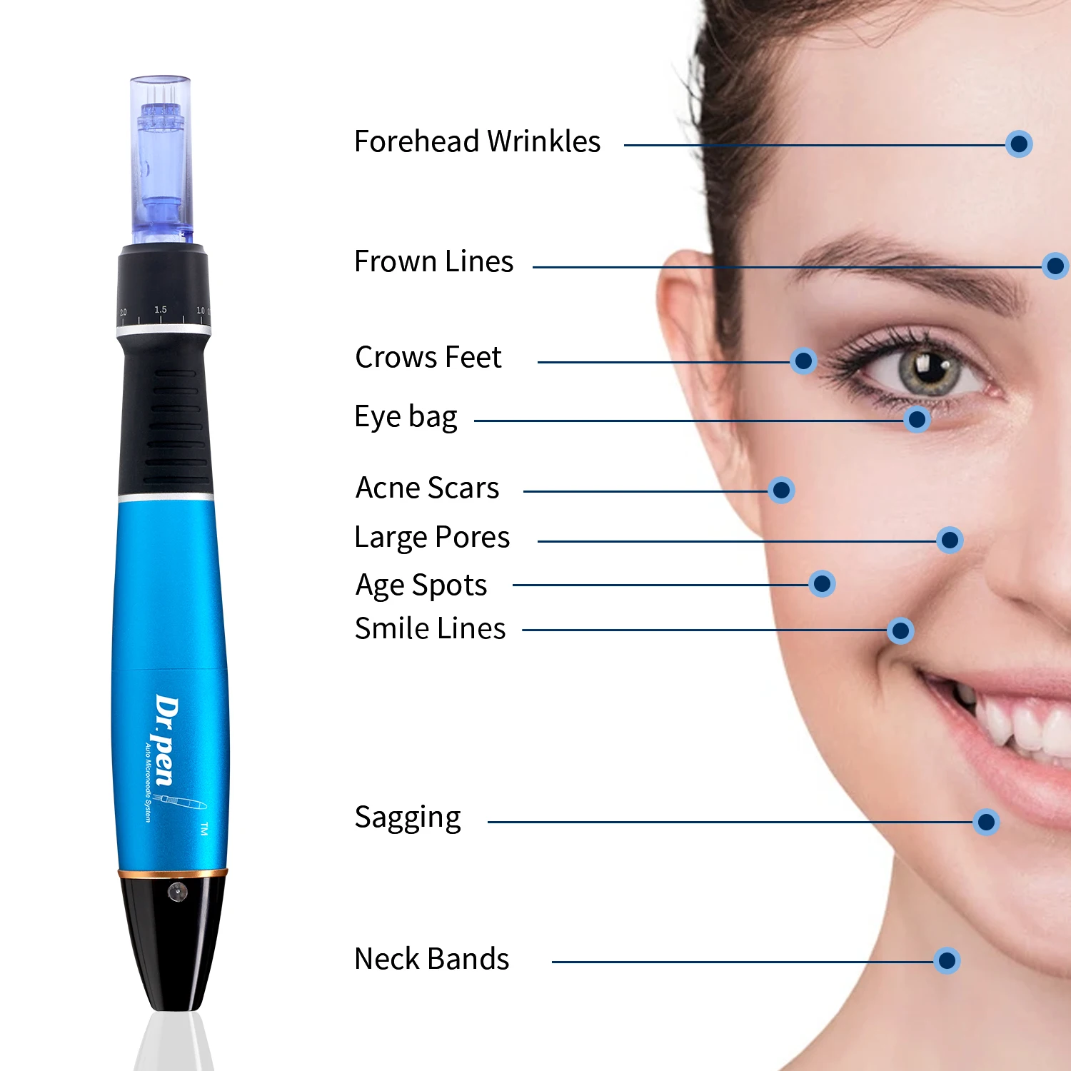 Dr pen ultima a1 беспроводная ручка - Фотография_3