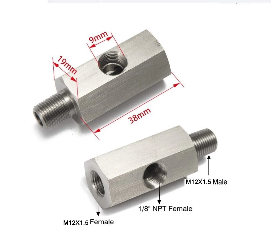 Боковые отверстия из нержавеющей стали 1/8 "npt - Фотография_2