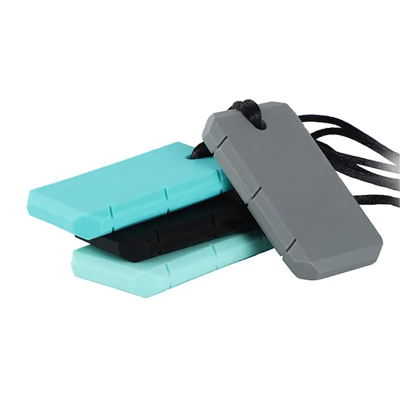 Жевательное ожерелье детский силиконовый - Фотография_2