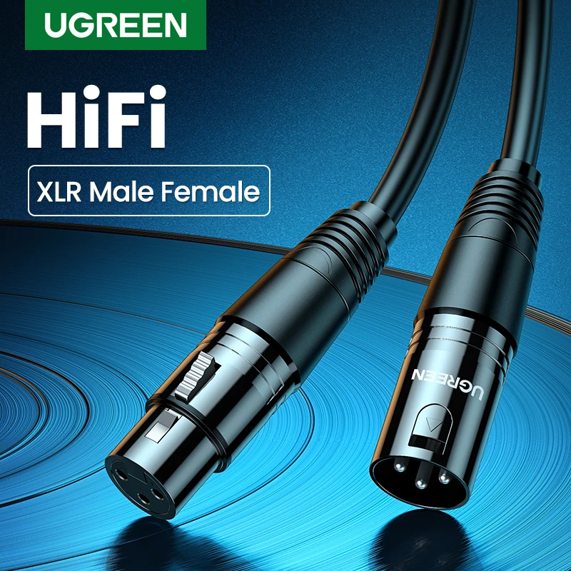 Ugreen xlr кабель караоке микрофон