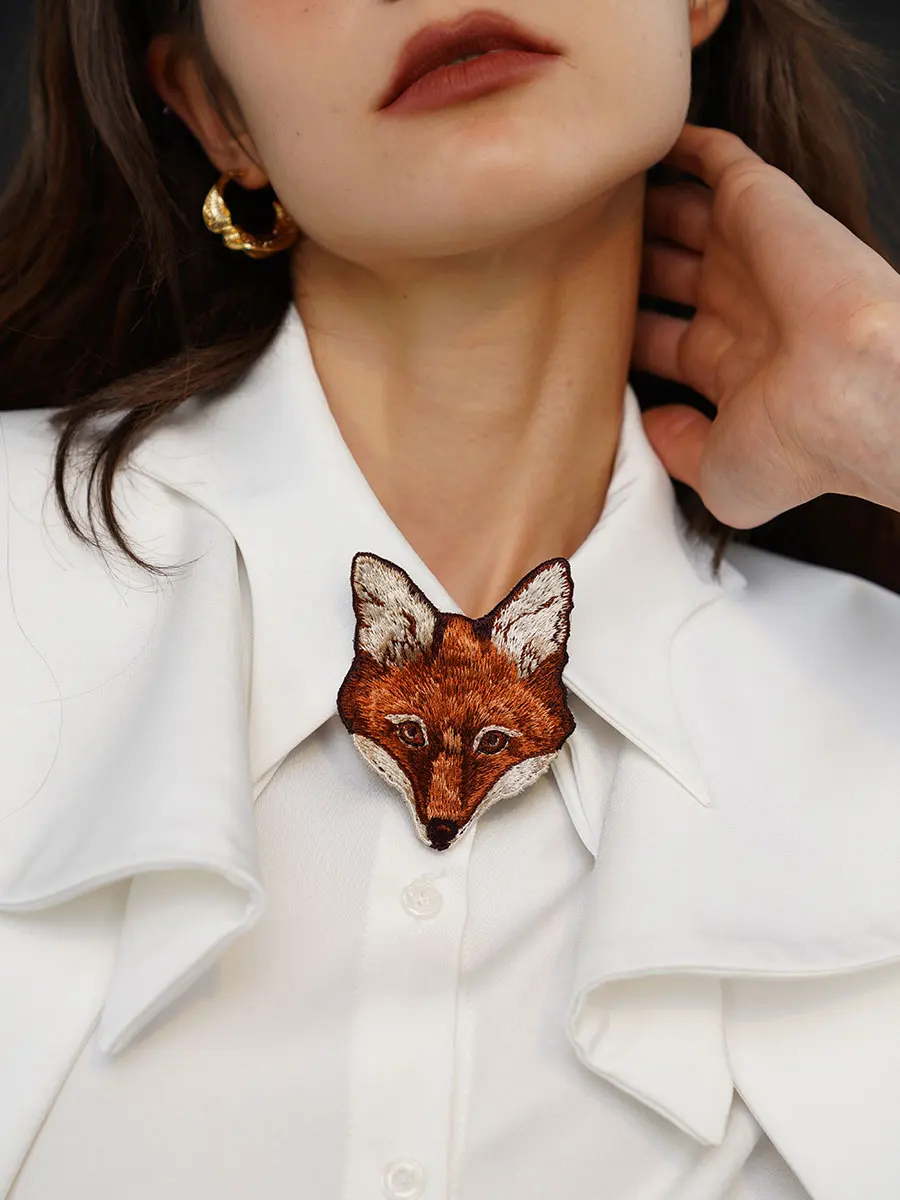 Женский галстук-бабочка fun fox - Фотография_2