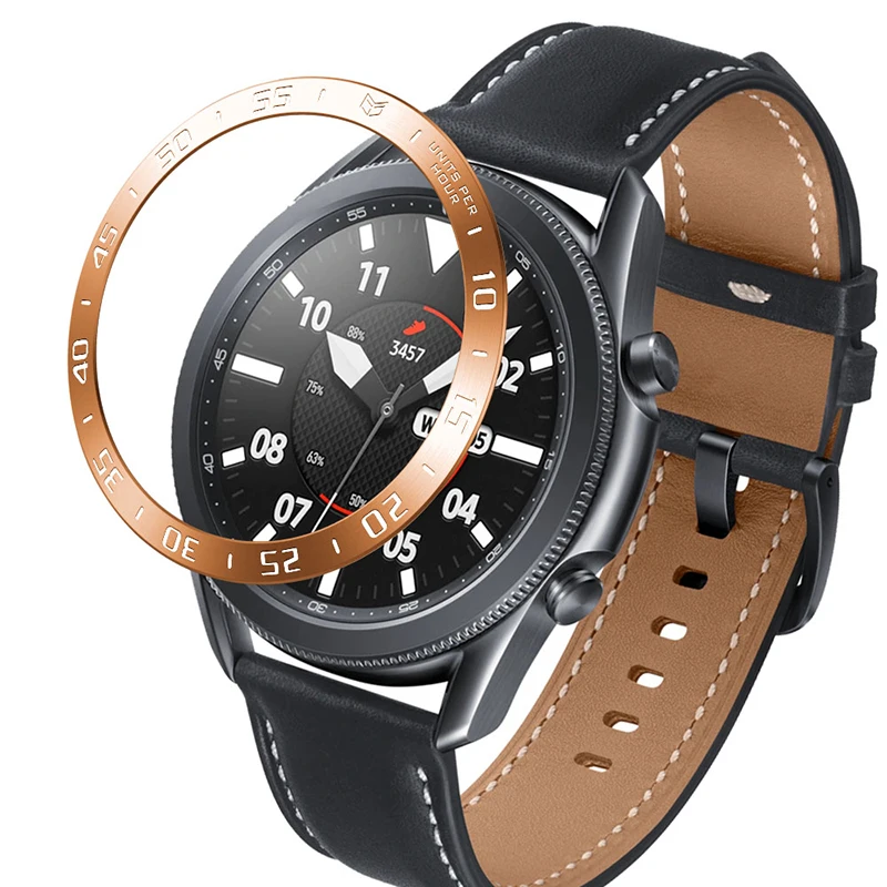Металлическая рамка для samsung galaxy watch 3 41 мм/45 мм - Фотография_5
