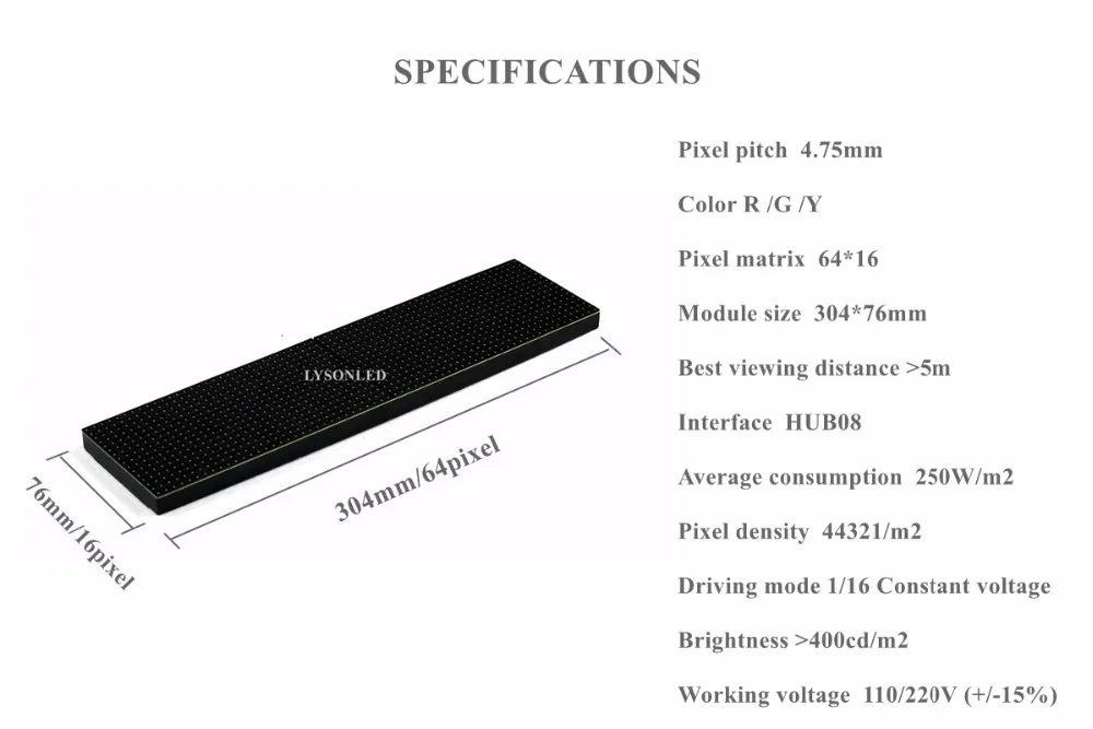 Крытый p4.75 smd красный белый - Фотография_6