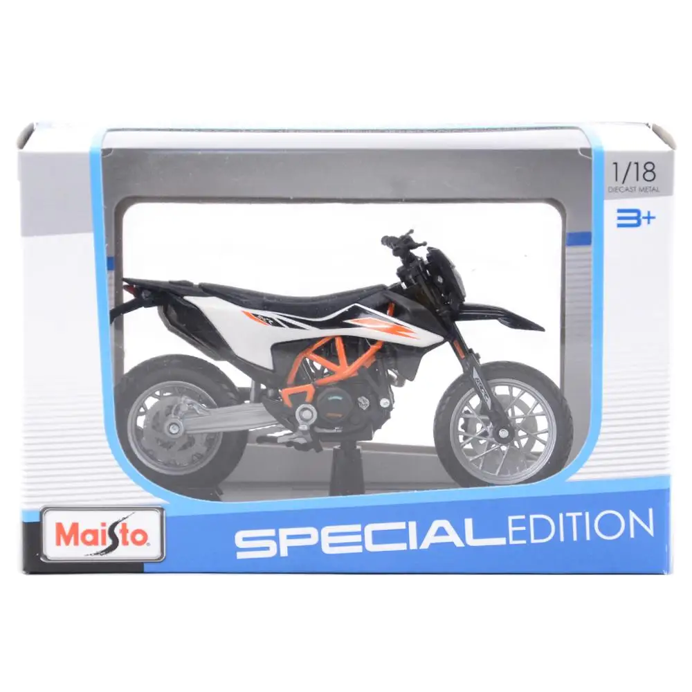 Maisto 1:18 ktm 690 smc r статические - Фотография_6