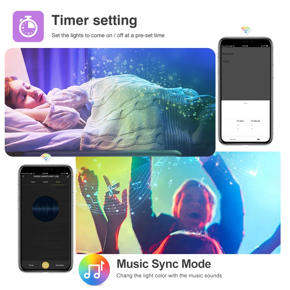 Умная светодиодная лента tuya zigbee - Фотография_3