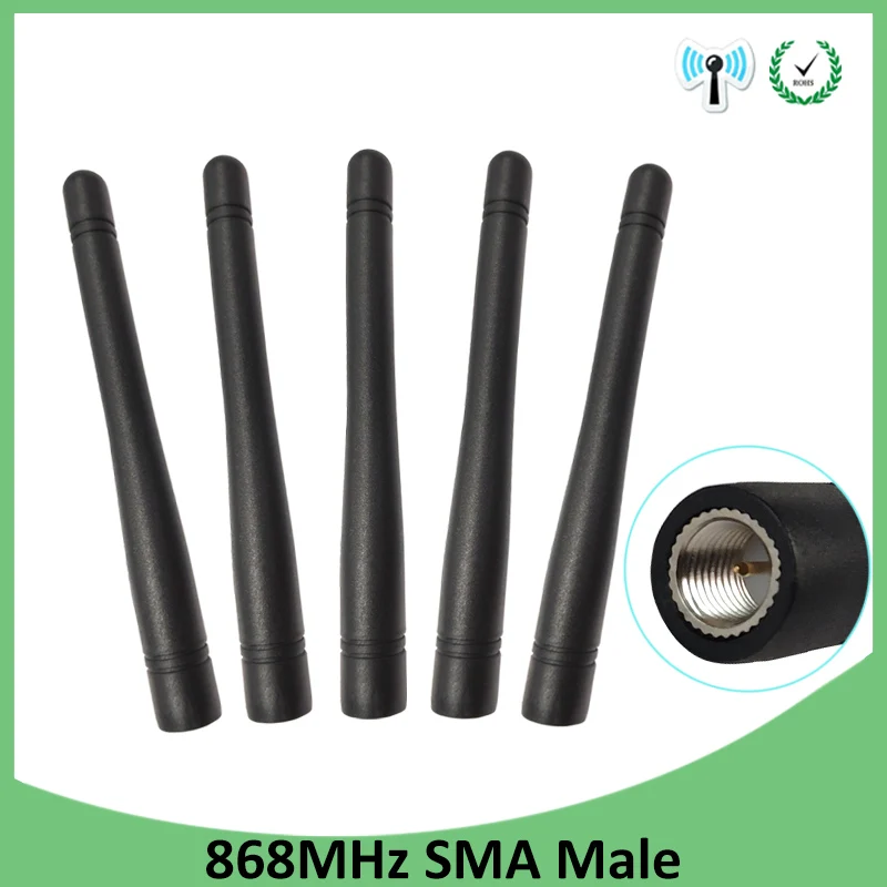 868 мгц антенна 3dbi sma male 915