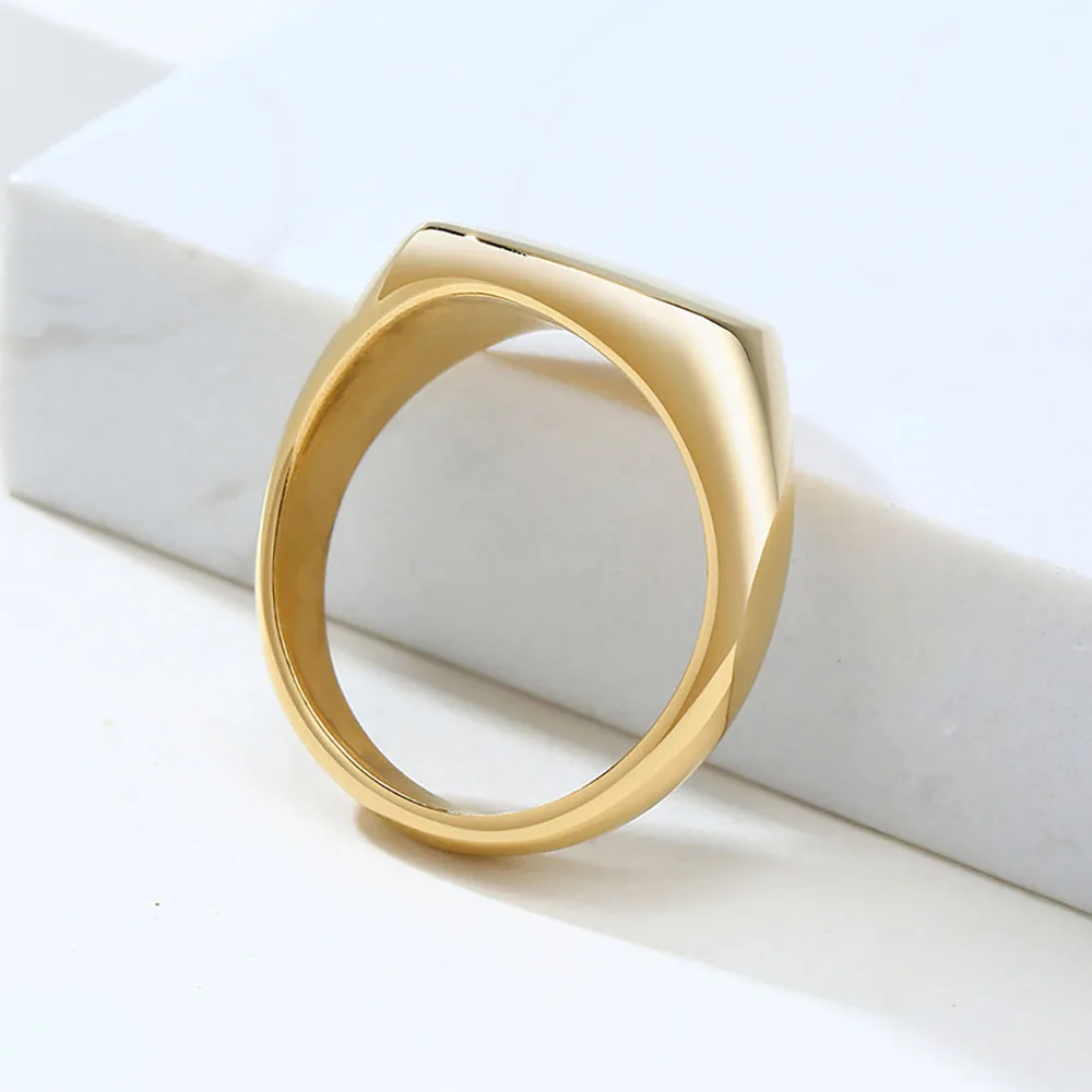 Печатка круглая из нержавеющей стали - Фотография_5