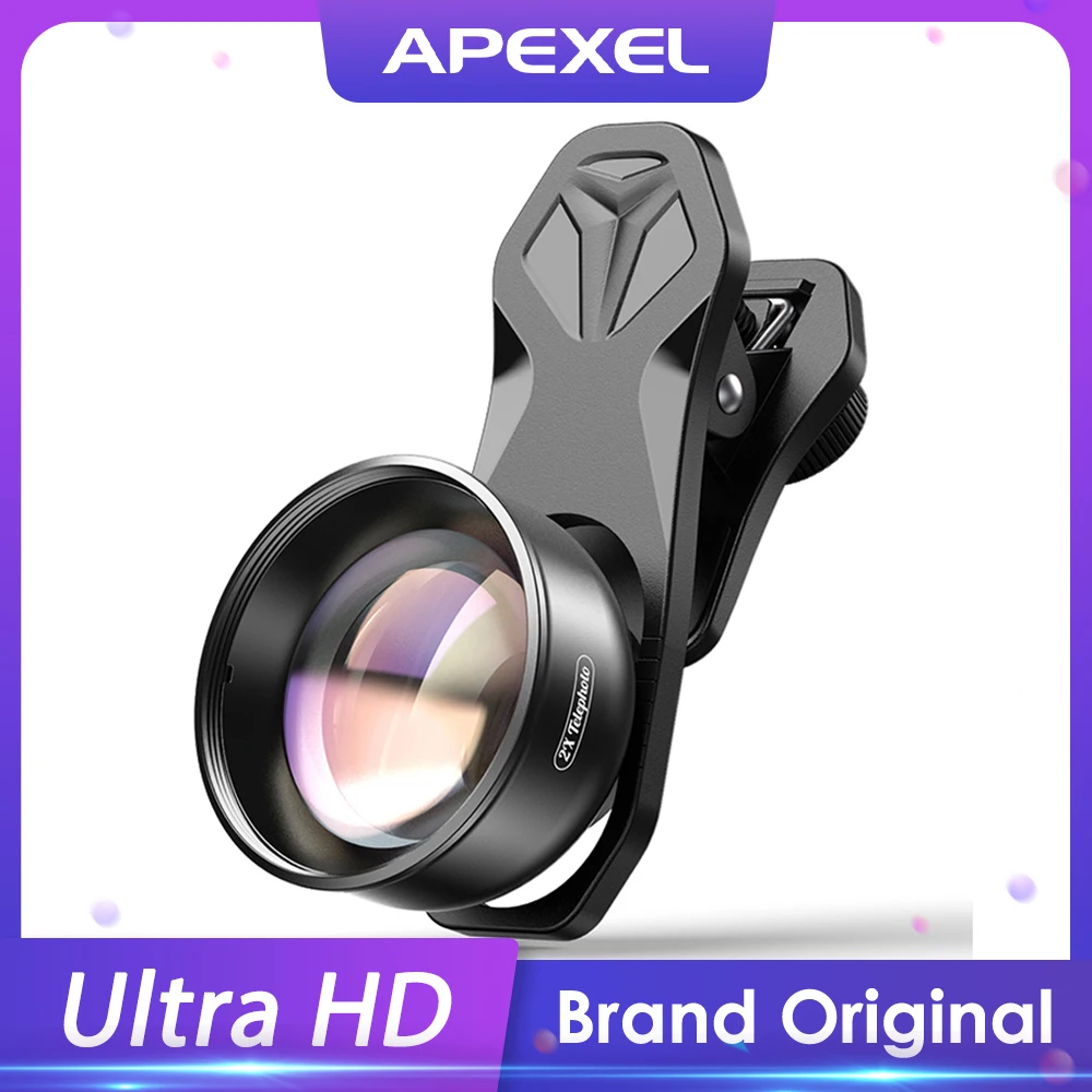 Apexel hd 2x телеобъектив для портретной фотосъемки