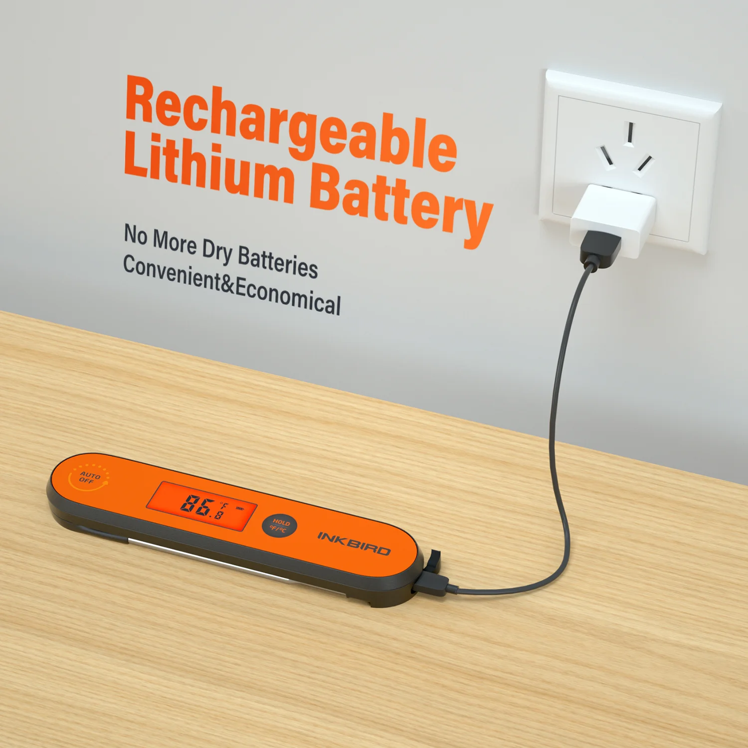 Комбо-распродажи! цифровой термометр для барбекю iht-1p - Фотография_6