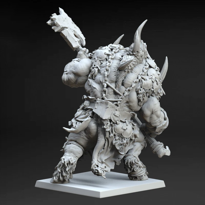 56 мм undead minotaur 3d печать - Фотография_3