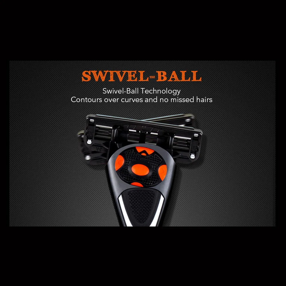 Бритва мужская qshave black spider - Фотография_4