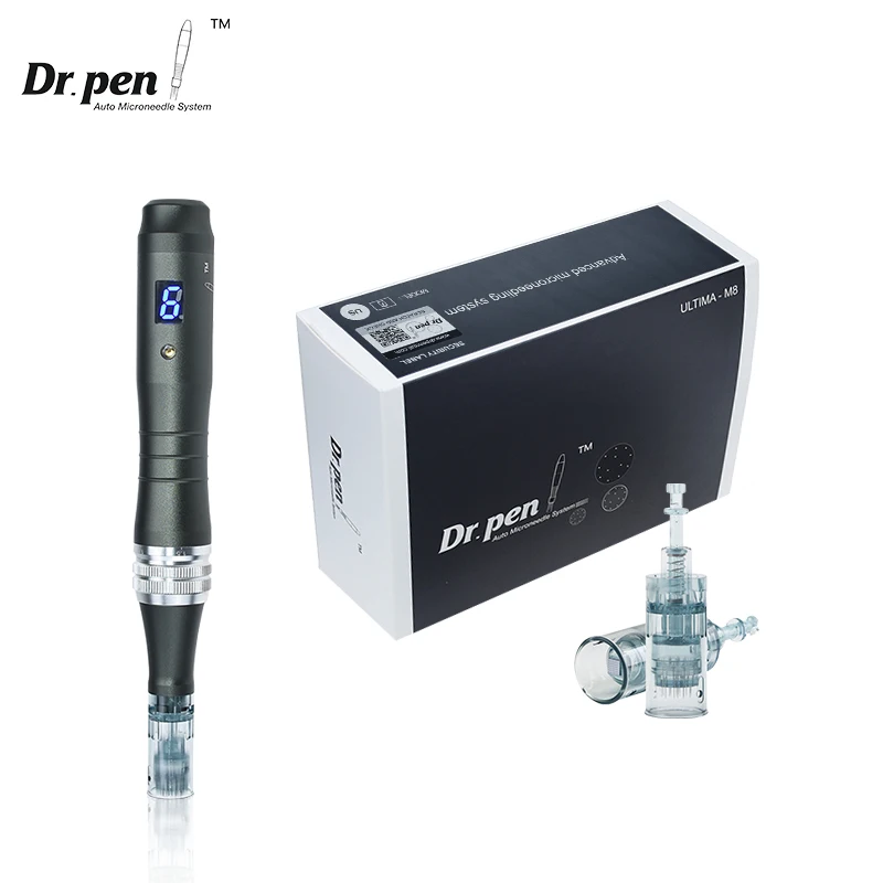 Аутентичная микроигла dr pen ultima m8 с 12 шт. игл - Фотография_2