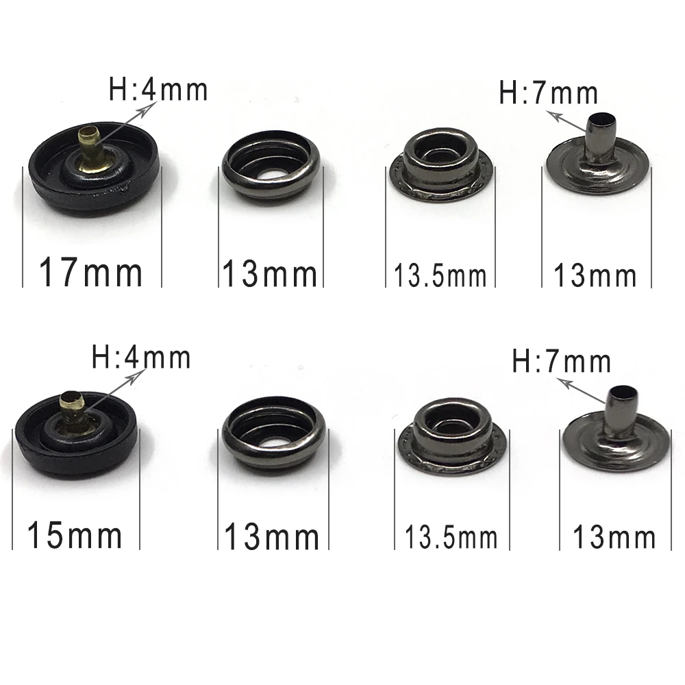 50 комплектов snaps15mm17mm - Фотография_3
