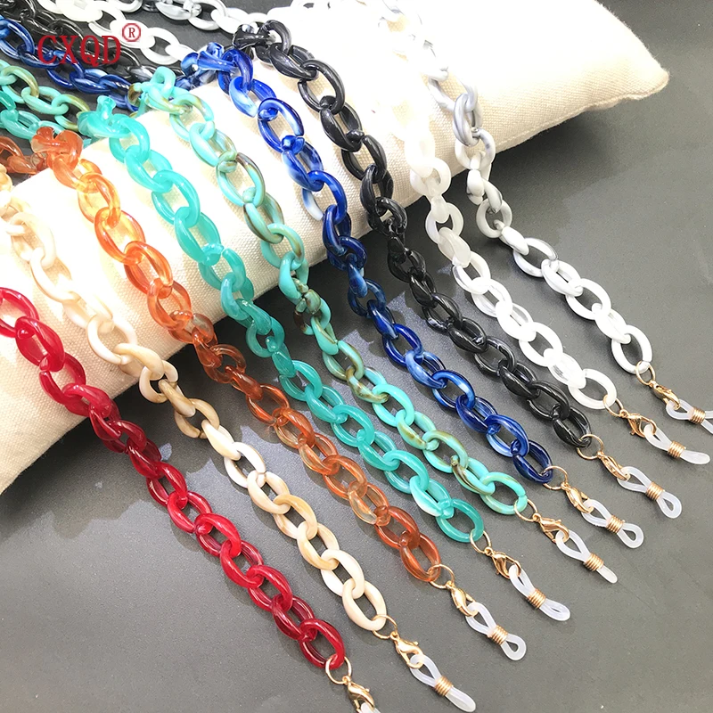 Женская нескользящая цепочка для очков