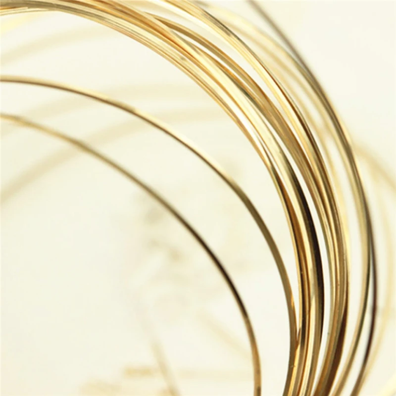 Квадратный провод с позолотой 14 карат - Фотография_3