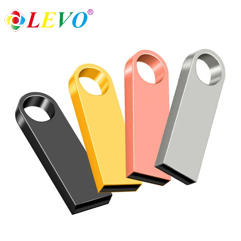 100% оригинальный металлический флэш-диск usb2