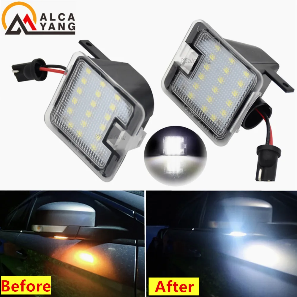 Лампы canbus led под боковым зеркалом - Фотография_3