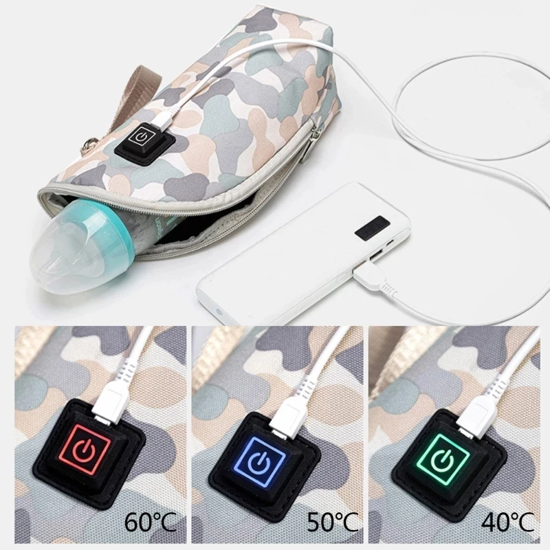 Переносной подогреватель для детской бутылочки с usb