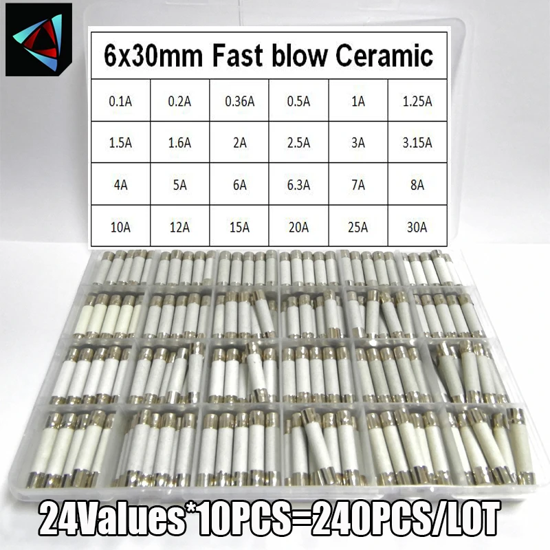 24 значения, 6x30 мм