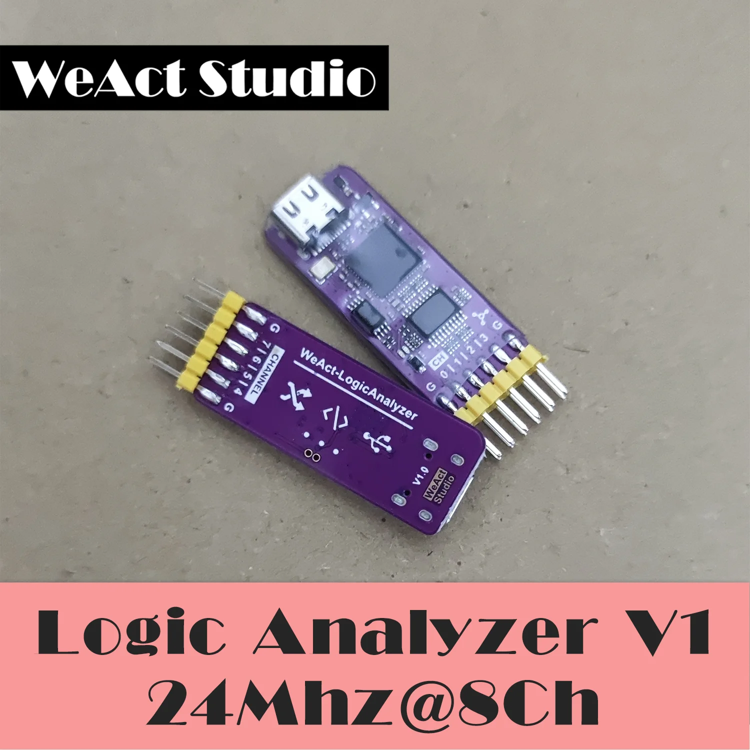 Логический анализатор weact usb dla mini - Фотография_3